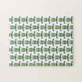 kerstlicht legpuzzel (Horizontaal)