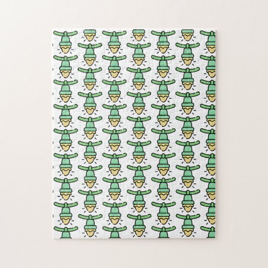 kerstlicht legpuzzel (Verticaal)
