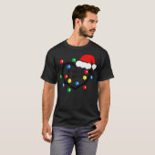 Kerstlicht Medisch assistent verpleegkostuum C T-shirt (Voorkant volledig)