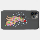 Kerstlicht met Duitse herdershond sfeer Case-Mate iPhone Case (Achterkant (horizontaal))
