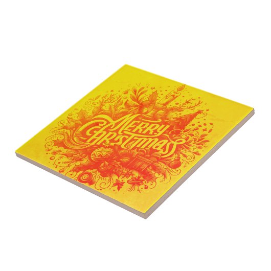 Kerstlicht Tegeltje (Zijkant)