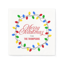 Kerstlichtcirkel | Vrolijk kerstfeest