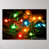 Kerstlichten 01 poster (Voorkant)