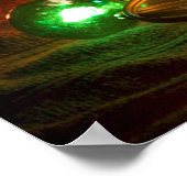 Kerstlichten 01 poster (Hoek)