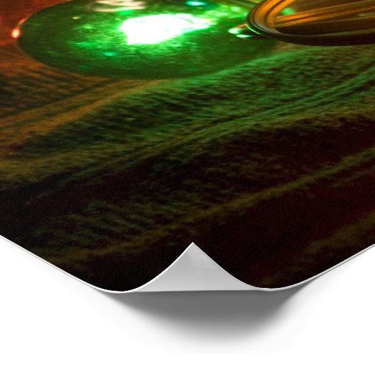 Kerstlichten 01 poster (Hoek)