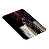 Kerstlichten bij de tempel magneet (Rechterzijde)