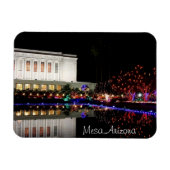 Kerstlichten bij de tempel magneet (Horizontaal)