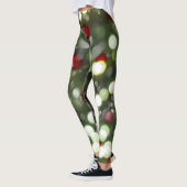 Kerstlichten Broek met Sneeuw Leggings (Links)