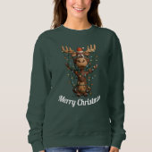 Kerstlichten Eland Trui (Voorkant)