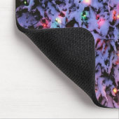 kerstlichten en sneeuwmousepad muismat (Hoek)