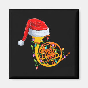 Kerstlichten Kerstman Hoed Muziekinstrument Franse Magneet