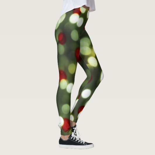 Kerstlichten Leggings (Rechts)