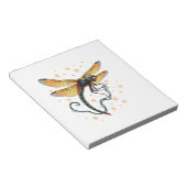 Kerstlichten Libel Notitieblok (Schuin)