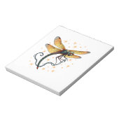 Kerstlichten Libel Notitieblok (Linkerzijde)