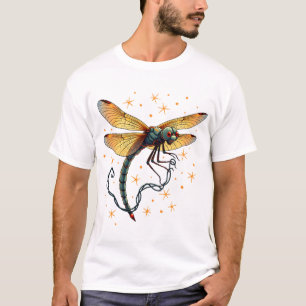 Kerstlichten Libel T-shirt