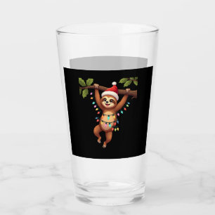 Kerstlichten Luiaard met Kerstmuts - Luiaard Liefh Glas