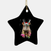 Kerstlichten Nijlpaard Fiona Hippopotamus Liefhebb Keramisch Ornament (Rechts)