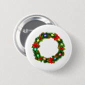 kerstlichten ronde button 5,7 cm (Voorkant /achterkant)