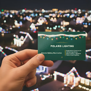 🧑🏼🎄 Kerstlichtinstallatie QR Visitekaartje