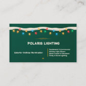 🧑🏼‍🎄 Kerstlichtinstallatie QR Visitekaartje (Voorkant)