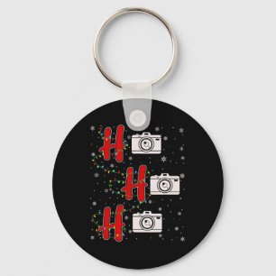 Kerstlichtjes Ho Ho Ho Fotografie Grappige Lelijke Sleutelhanger