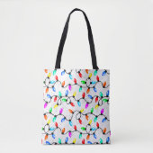 Kerstlichtjes In De Sneeuw Tote Bag (Voorkant)