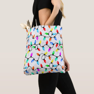 Kerstlichtjes In De Sneeuw Tote Bag