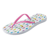 kerstlichtjes teenslippers (Schuin)