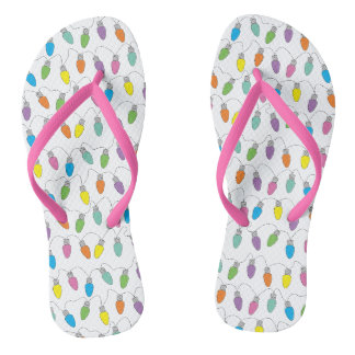 kerstlichtjes teenslippers