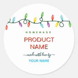 Kerstlichtjes Vakantie Handgemaakt door Label