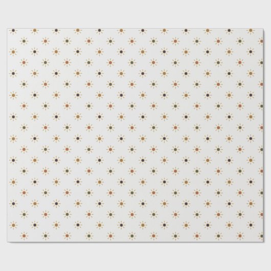 Kerstlichtpapier Cadeaupapier (Vlak)