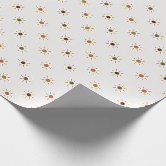 Kerstlichtpapier Cadeaupapier (Hoek)