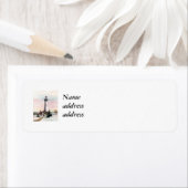 Kerstlichtretour-label Etiket (Insitu)