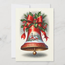 Kerstlied Bel Feestdagenkaart