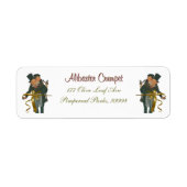 Kerstlied "Bob Cratchit Tiny Tim Terugkeer Etiket (Voorkant)