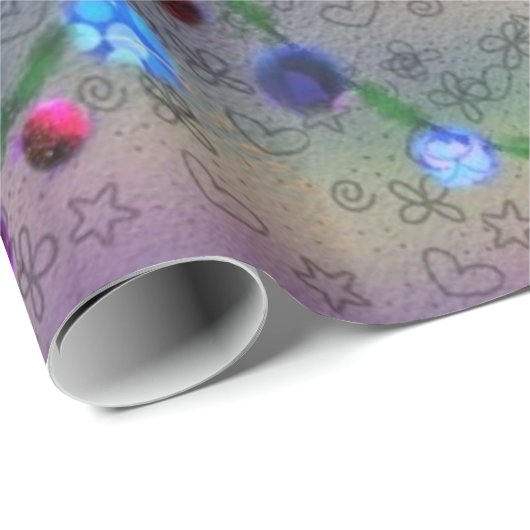 Kerstlied - Dierenfeest Cadeaupapier (Rol Hoek)