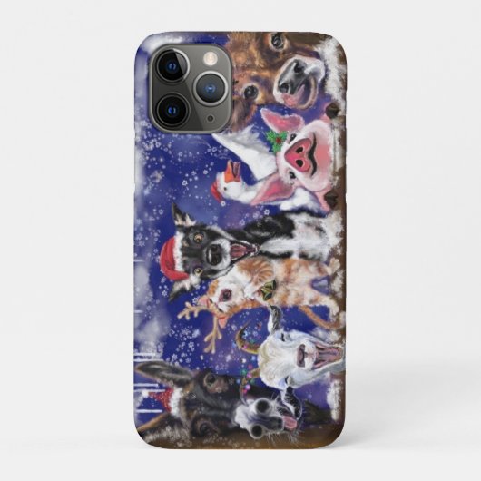 Kerstlied - Dierenfeest Case-Mate iPhone Case (Achterkant)