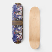 Kerstlied - Dierenfeest - Happy Persoonlijk Skateboard (Voorkant)