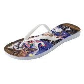 Kerstlied - Dierenfeest - Happy Teenslippers (Schuin)