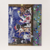 Kerstlied - Dierenfeest - Joy Legpuzzel (Verticaal)