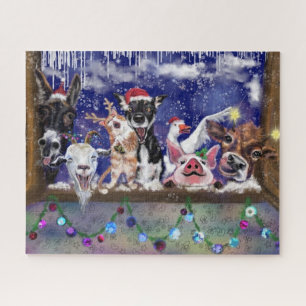 Kerstlied - Dierenfeest - Joy Legpuzzel
