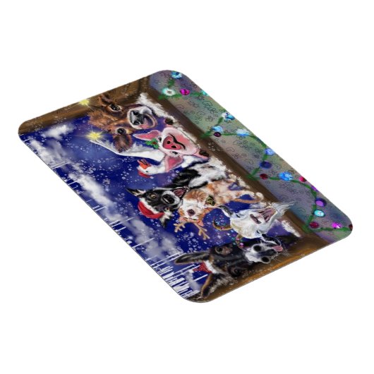 Kerstlied - Dierenfeest Magneet (Rechterzijde)