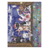 Kerstlied - Dierenfeest Tafelkleed (Voorkant)