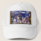 Kerstlied - Dierenfeest Trucker Pet (Voorkant)