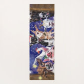 Kerstlied - Dierenfeest Yogamat (Achterkant)