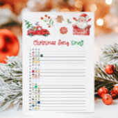 Kerstlied Emoji Spel Feestdagenkaart