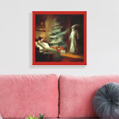 Kerstlied Geest van het heden Canvas Afdruk (Insitu (Woonkamer))