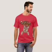 kerstlied grappig t-shirt (Voorkant volledig)