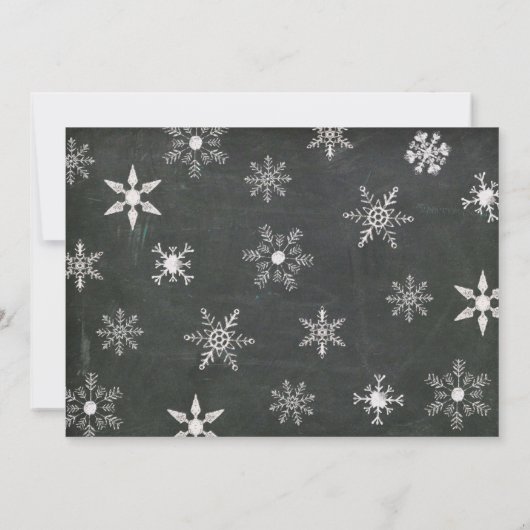 Kerstlied Kerstkaart met belletjes Plat Kerstkaart (Achterkant)