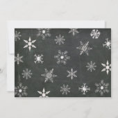 Kerstlied Klinkt Kerstlied Plat Kerstkaart (Achterkant)